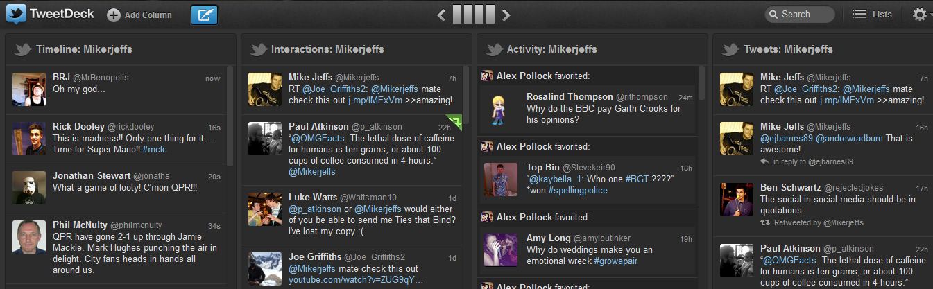 Tweetdeck for Twitter - Mike Jeffs Online Marketing Blog Tweetdeck for Twitter - Mike Jeffs Online Marketing Blog